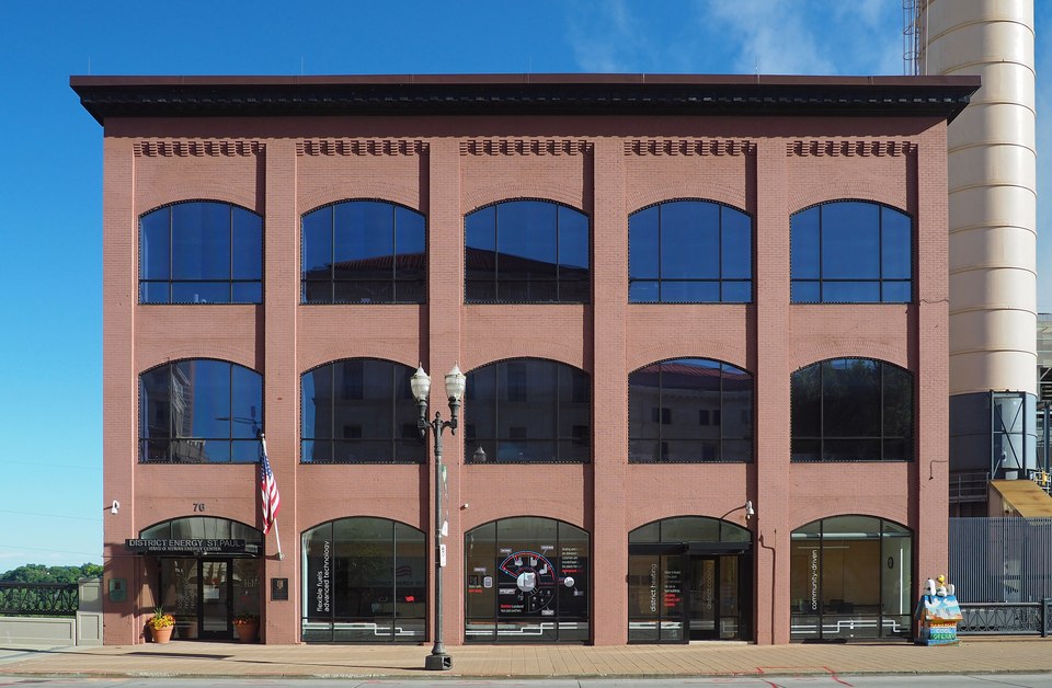 District Energy Saint Paul building at 76 West Kellogg Boulevard.