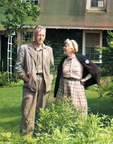 Bill and Lois Wilson together in later life.