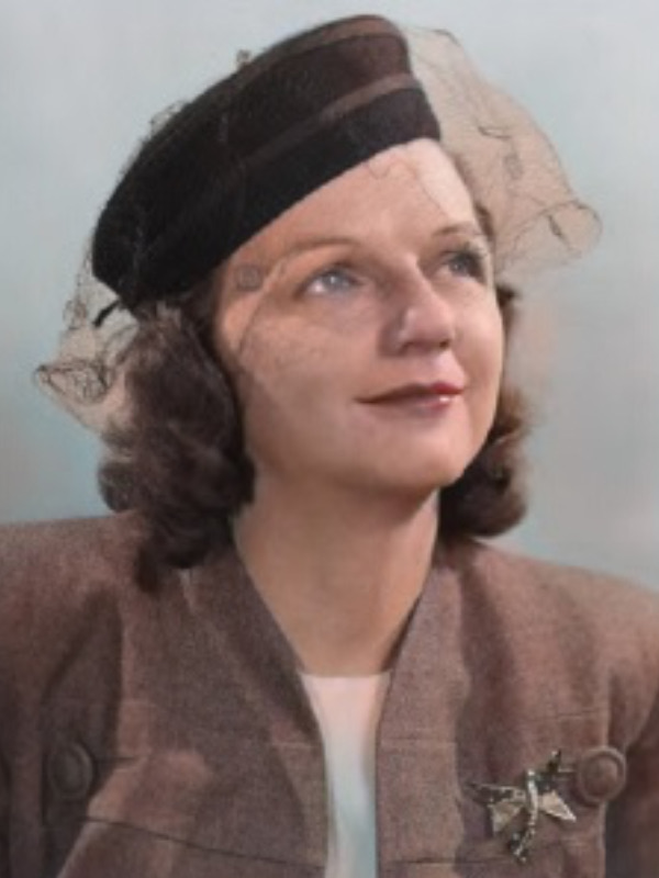 Ruth Hock, a portrait.
